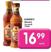 Nando's Sauces-250ml each