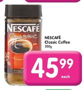 Nescafe Classic Coffee-200g each