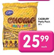 Cadbury Party Pack-30's 