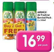 Airwick Air Freshner Banded Pack-3 x 180ml per pack