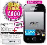 Samsung Galaxy Y (S5360) + Cell C USB Modem