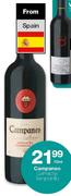 Campaneo Gamacha Tenpranillo-750ml