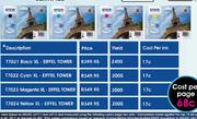 Epson Cartridges Eiffel Tower-17023 Magenta XL