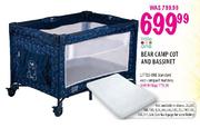 Little One Bear Camp Cot And Bassinet 