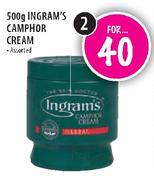 Ingram's Camphor Cream-2x500g