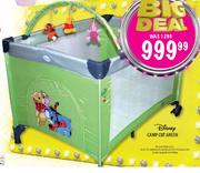 Disney Camp Cot Green