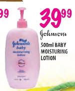 Johnsons Baby Moisturing Lotion-500ml