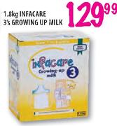 Infacare 3's Growing Up Milk-1.8kg