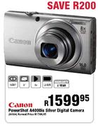 Canon Power Shot A4000is Silver Digital Camera