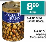Pot O'Gold Borlotti Beans-400g