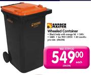 Garden Master Wheeled Container-240 Ltr