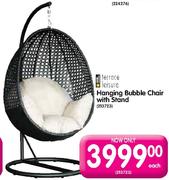 Terrace Leisure Hanging Bubble Chair With Stand
