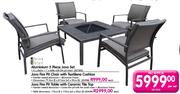 Terrace Leisure Aluminium 5 Piece Java Set