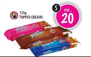 Toppers Creams Biscuit-5x125gm