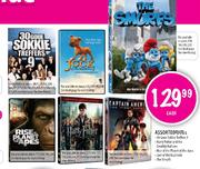 Assorted DVDs-each