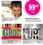 Afrikaan's Music CDs-each