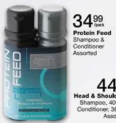 Protein Feed Shampoo & Conditioner-Each