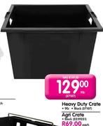 Heavy Duty Crate-90ltr(Black) 