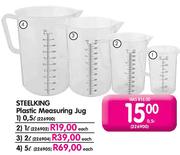 Steelking Plastic Measuring Jug-0.5ltr Each