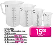 Steelking Plastic Measuring Jug-5ltr Each