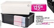 Haverhill Medium Tray With Lid (Black) Each