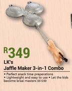 LK's Jaffle Maker 3 In 1 Combo