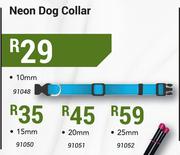 Neon Dog Collar 25mm