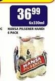 Hansa Pilsener Handi-6x330ml
