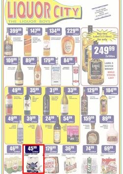 Liquor City : The Liquor Boys (23 Aug - 25 Aug 2013), page 1