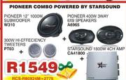 Pioneer Combo Powered By Starsound