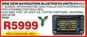 OEM 2DIN Navigation Bluetooth Units