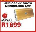 Audiobank 3800W Monoblock Amp AB3800.1