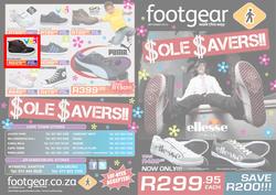Footgear : Sole Savers (Valid until 29 Sep 2013 While Stocks Last), page 1