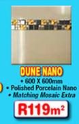 Dune Nano(600x600mm)-Per Sqm