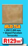 Arles Teja(450x450mm)-Per Sqm
