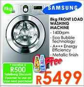 Samsung 8Kg Front Load Washing Machine