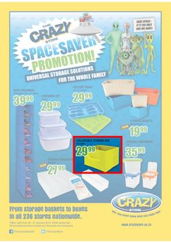 The Crazy Store : Space Saver Promotion! (20 Jan - 31 Jan 2014), page 1