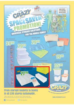 The Crazy Store : Space Saver Promotion! (20 Jan - 31 Jan 2014), page 1