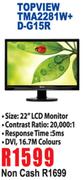 Topview 22" LCD Monitor TMA2281W+ D-G15R