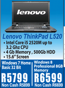 Lenovo Thinkpad L520