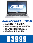 Asus Vivo Book(S200E-CT198H)