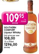Southern  Comfort Liqueur Whisky-12X750ml