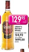 Grant's Blended Whisky-1X750ml