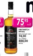 Firstwatch Whisky-1X750ml