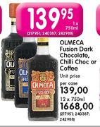 Olmeca Fusion Dark Chocolate, Chilli Choc Or Coffee-12X750ml