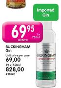 Buckingham Gin-12X750ml