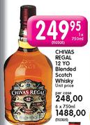 Chivas Regal  12 Yo Blended Scotch Whisky-6X750ml