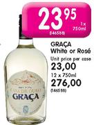 Graca White Or Rose-12X750ml