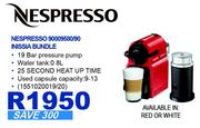 Nespresso 90009580/90 Inissia Bundle