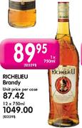 Richelieu Brandy - 12x750ml